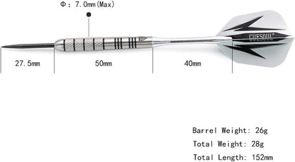 Professional Tungsten Steel Tip Darts-30G/28G/26G/25G/24G/22G