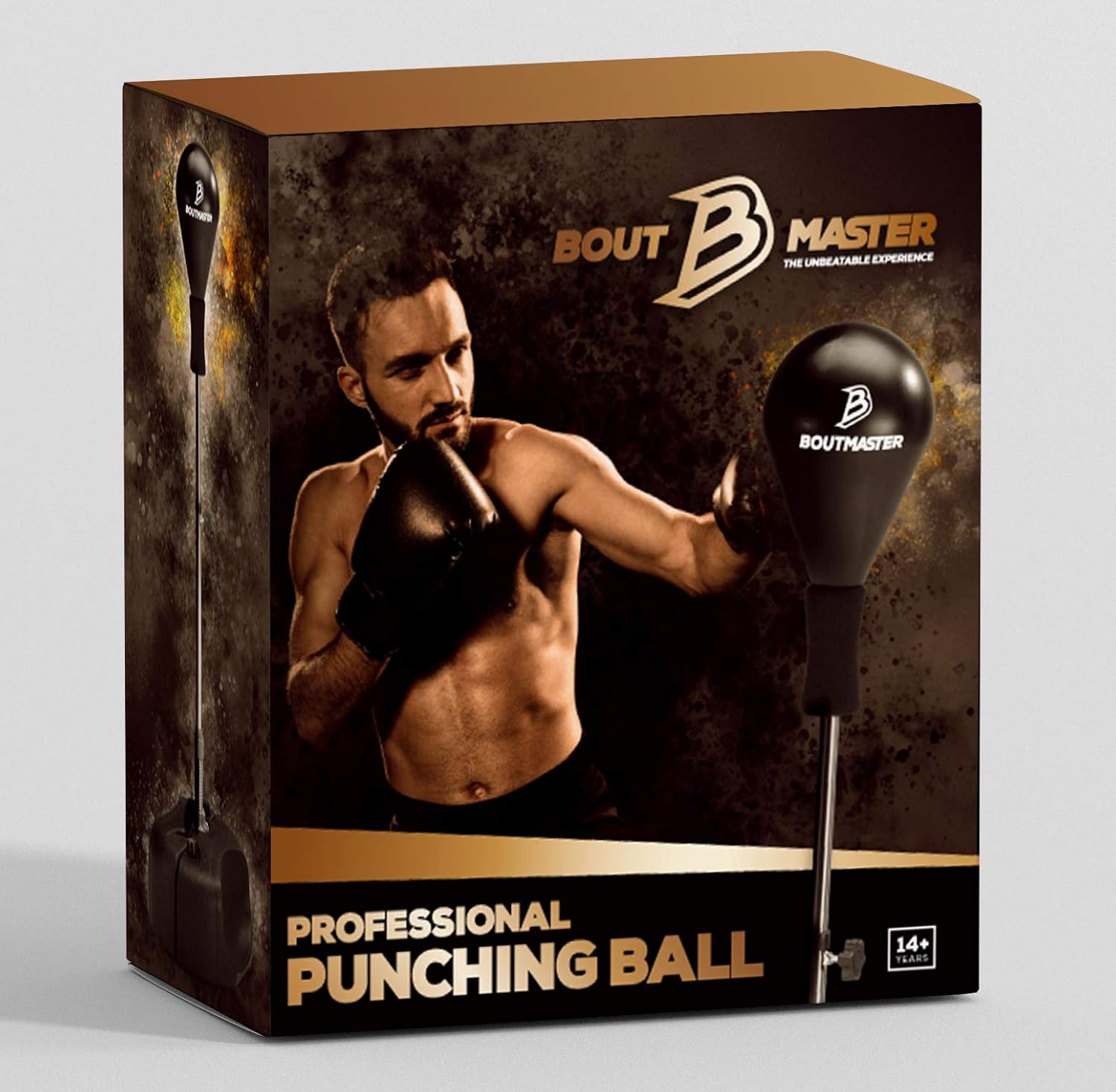 Techtools Punching Bag with Stand, Boxing Bag for Teens & Adults - Height Adjustable - Speed Bag for Training, Boxing Equipment, Stress Relief & Fitness