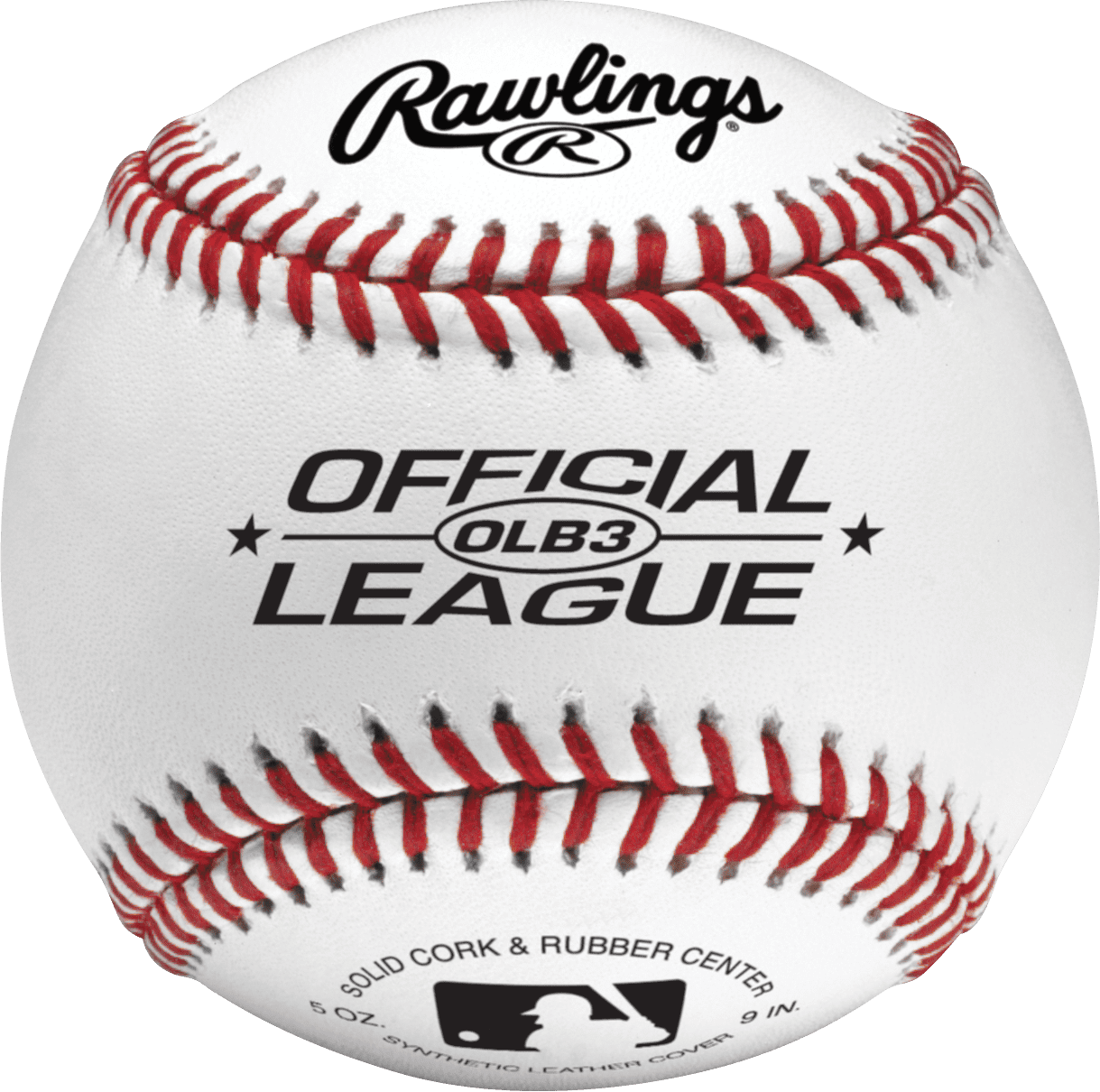 (6 Pack)  OLB3 Official League Recreational Use Baseball, Single Ball